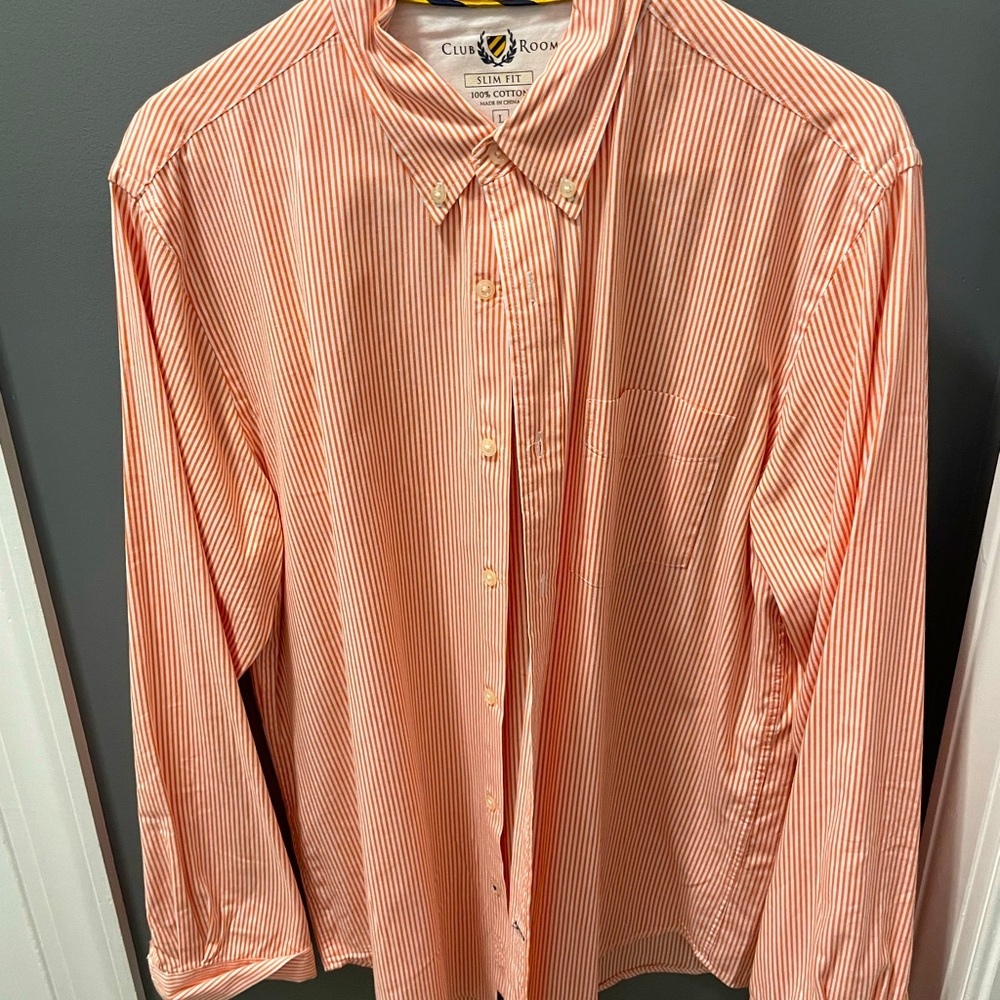 Large / slim fit Club Room shirt